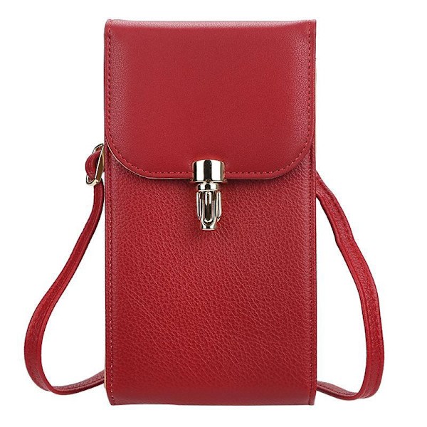 Baellerry Dam Axelväskor Mode Läder Crossbody Väska Messenger Te Rosa 20cm*10cm*2.5cm