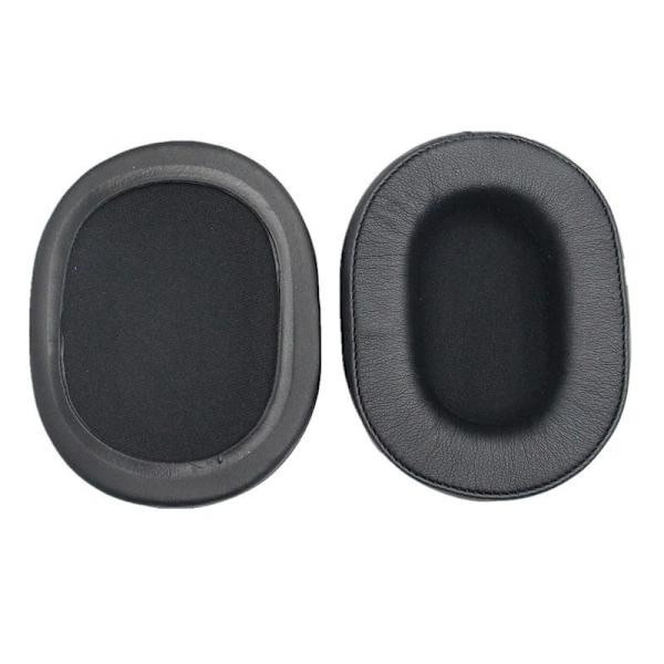 öronkuddar kuddar för Audio-Technica ATH-MSR7 M50X M20 M40 M40X svart