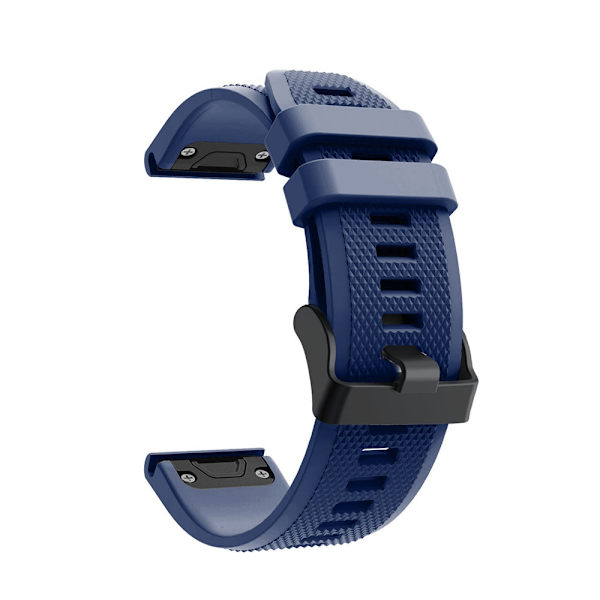 armbånd silikone Garmin fenix 7/6/5 blå B