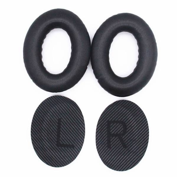 öronkuddar kuddar för Bose QC2 QC15 AE2 QC25 QC35 cushion kit mörkgrå