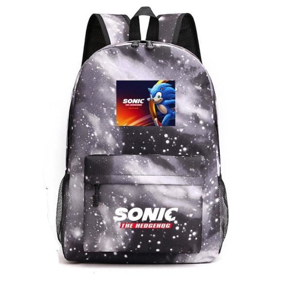 Sonic reppu lasten reput reppu 1kpl tähden harmaa 3