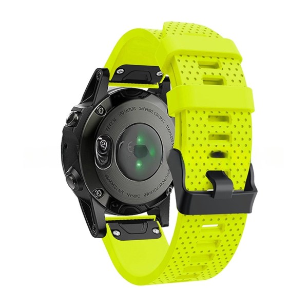 armbånd silikone Garmin Fenix ​​7s/6s/5S gul