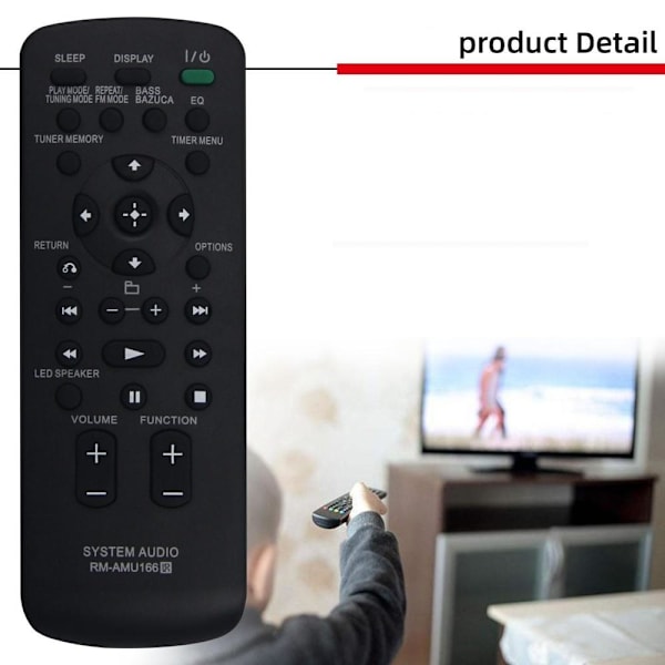 fjernbetjening udskiftning fjernbetjening til Sony RM-AMU009 AMU166 AMU137 rm-amu009