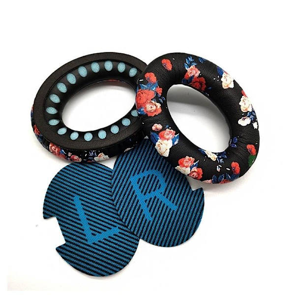 ørepuder puder til Bose Soundtrue AE2 IW QC15 QC25 QC35 pude sort/blå a