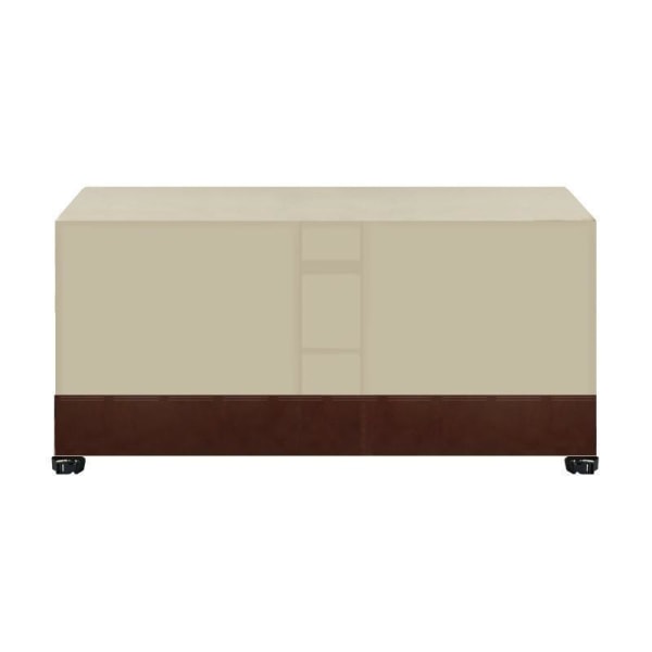 utemøbelbeskyttelse / trekk hagemøbler beskyttelsestrekk med va beige/brun 270*180*89 cm