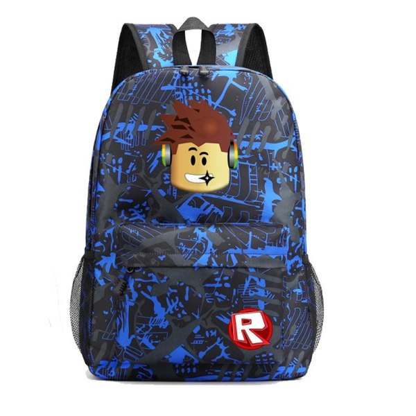 roblox reppu lasten reput reppu 1kpl musta/sininen 1