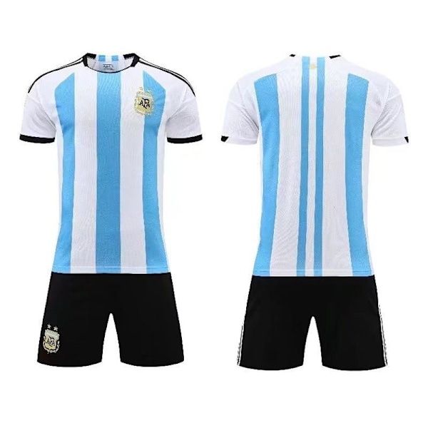 Argentinas landslag hjemmedrakt og shortssett for menn Dame Gutter B/170CM
