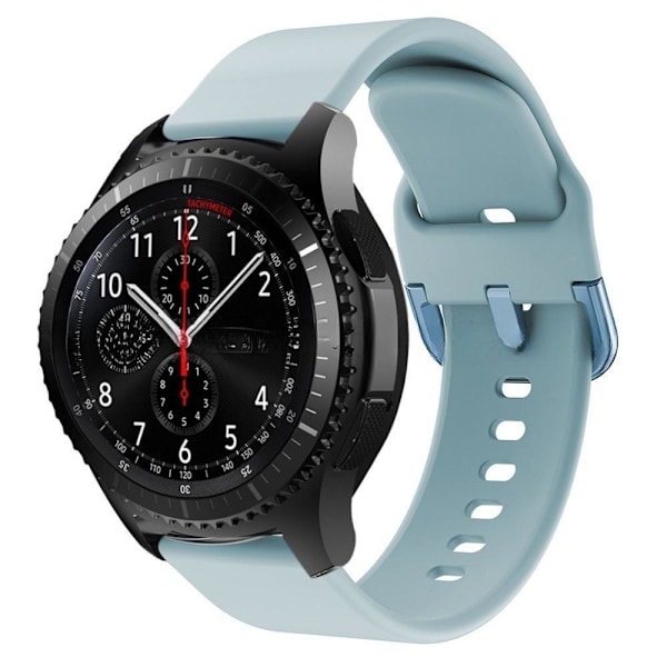 Armbånd i silikone til Samsung Galaxy Watch 46mm/42mm Galaxy Watch3 22 mm sort