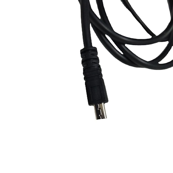 Nikon D7200 D7100 D3200 D5200 D5100 V1 Kamera USB Datakabel 8P-U UC-E6 USB svart 1.2 m EG-CP16 ljud- och videokabel