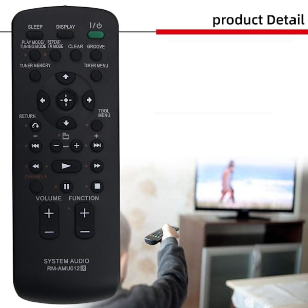 fjernbetjening udskiftning fjernbetjening til Sony RM-AMU009 AMU166 AMU137 rm-amu006