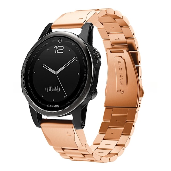 armbånd stål Garmin Fenix ​​​​5s Fenix ​​​​6s sort
