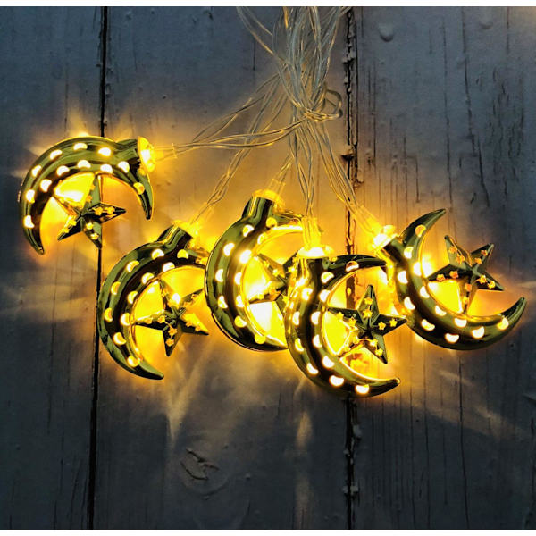 Ramadan eid mubarak dekorasjon led stripe lys Lengde 3m