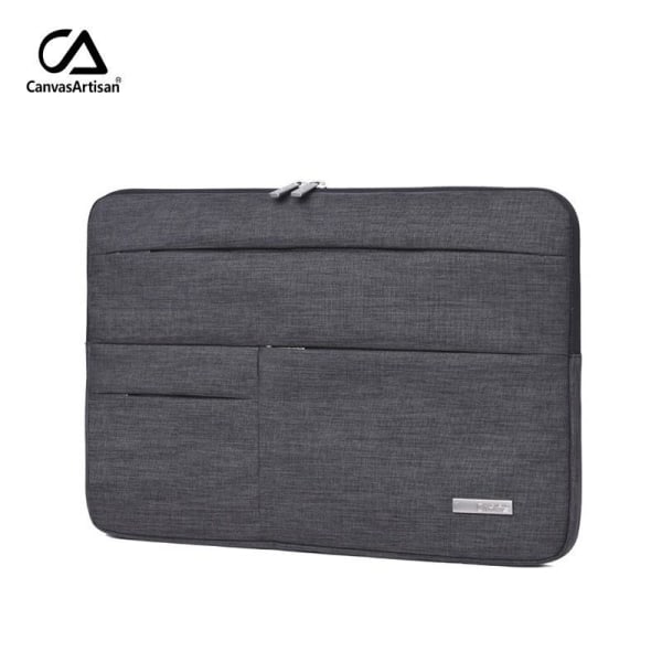 computertaske computertaske / etui til bærbar laptop lysegrå 15 tommer