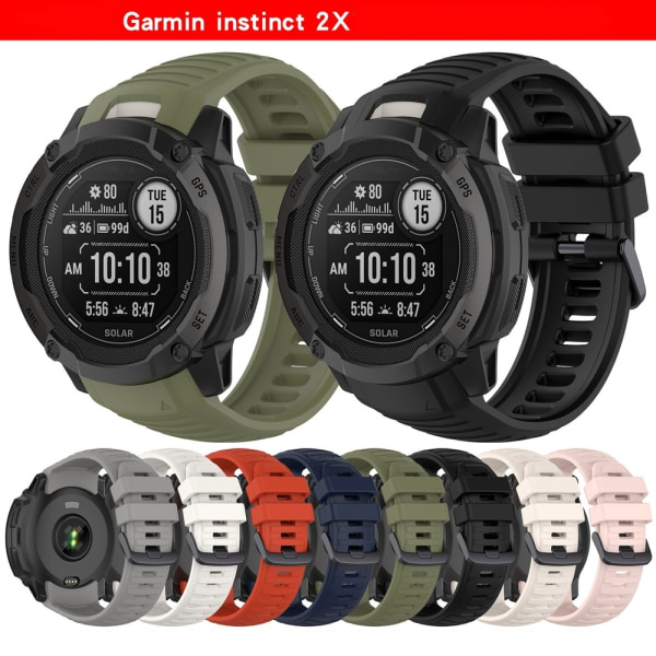 armband silikon Garmin instinct 2X vit