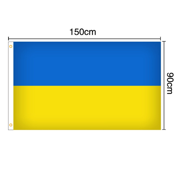 ukraina iso lippu ukrainan lippu 90*150cm