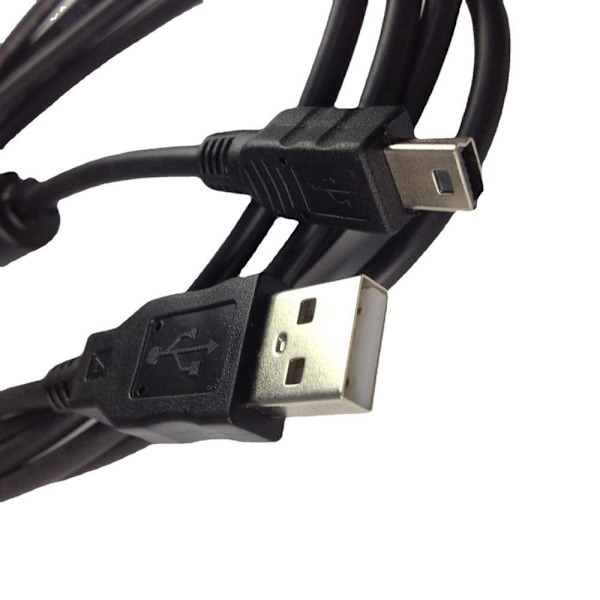 Universal laddningskabel för Sony PS3 PS4 PS5 Nintendo-kontrolle PS5-3m svart
