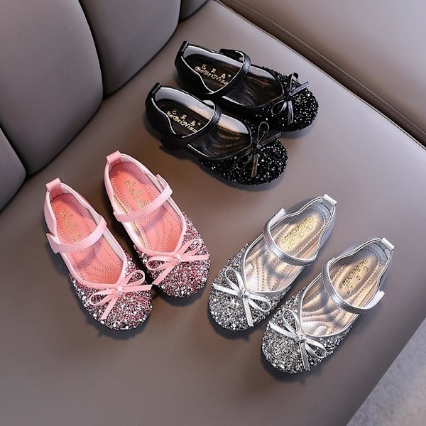prinsesskor elsa skor barn festskor silverfärgad 18.5cm / size30
