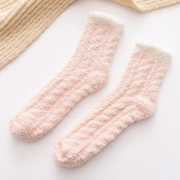 fluffiga strumpor kvinnor dam kvinnor vinterstrumpor pack 3 par