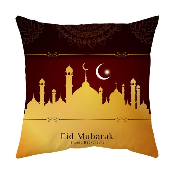 2 kpl ramadan tyynyliina koristelu mubarak kareem eid mubarak 45*45cm