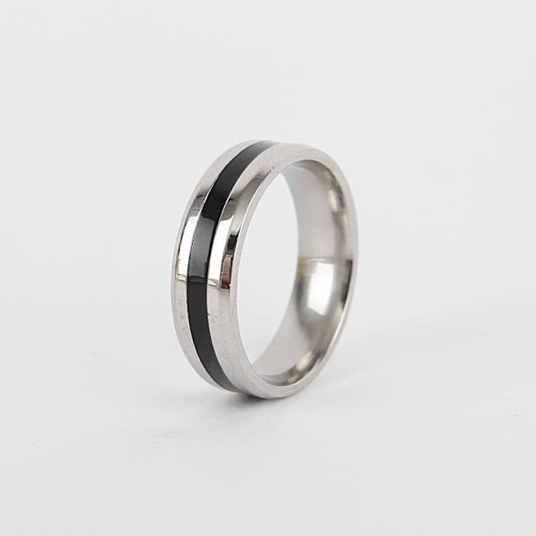 Kaksikulmaiset Magic Stick -tyyliset parrenkaat, samat kuin Love Story -renkaat 6mm nro 10