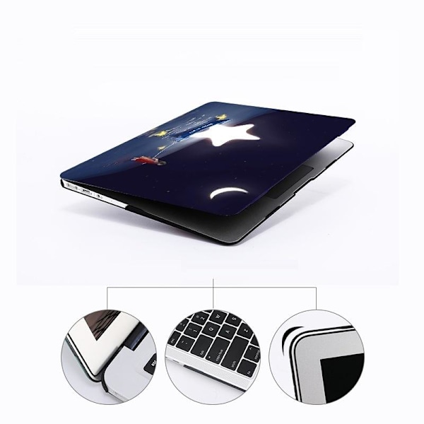 laptopfodral skin/ skal/ fodral/ skydd för Mackbook 13.3 Pro A1706/A1708/A1989/A2159