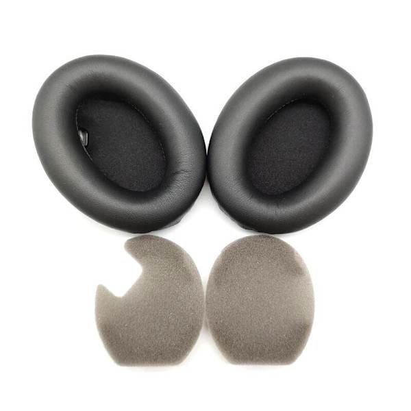 ørepuder / hovedbøjlepuder til Sony MDR-1000X WH-1000XM2 M3 M4 1000xm4 sort