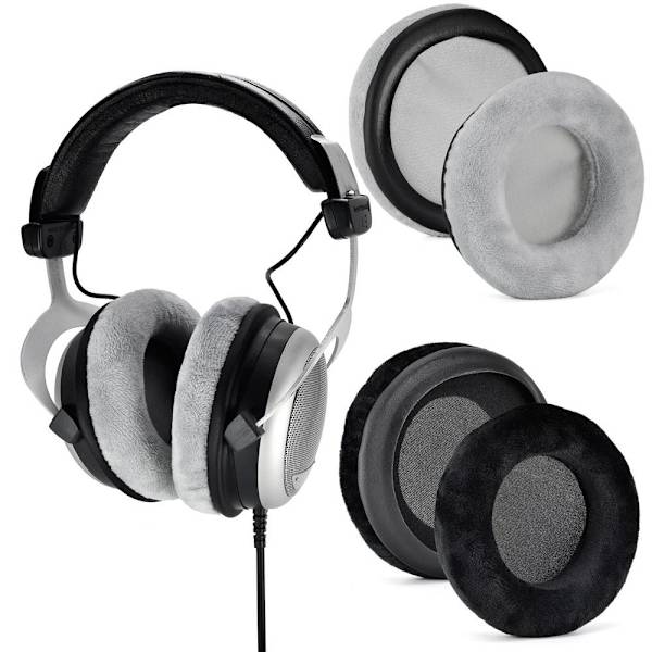 ørepuder høretelefonpuder puder til Beyerdynamic DT990 / DT880 / sort