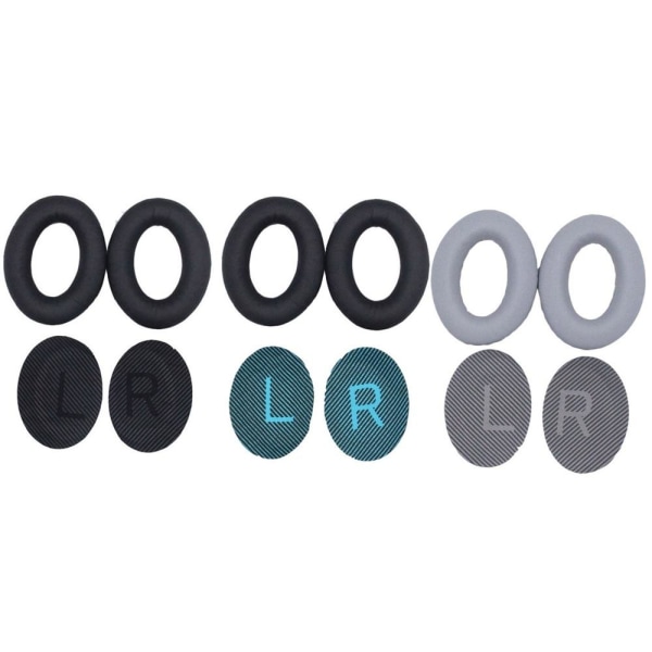 öronkuddar kuddar för Bose QC2 QC15 AE2 QC25 QC35 cushion kit mörkgrå