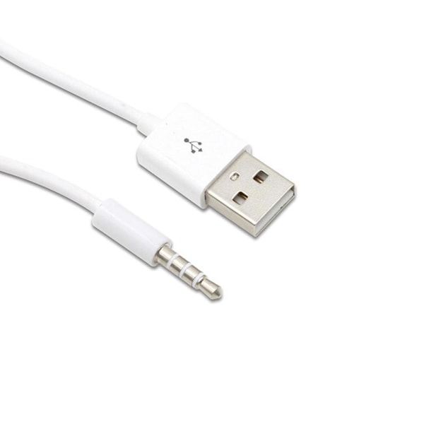 USB-latauskaapeli, lataus, iPod Shuffle 3 ja 4:lle, 3,5 mm