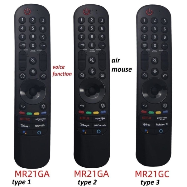 fjernbetjening til udskiftning af fjernbetjening til LG AN-MR21GA MR21GC MR21N A mr21ga type 2