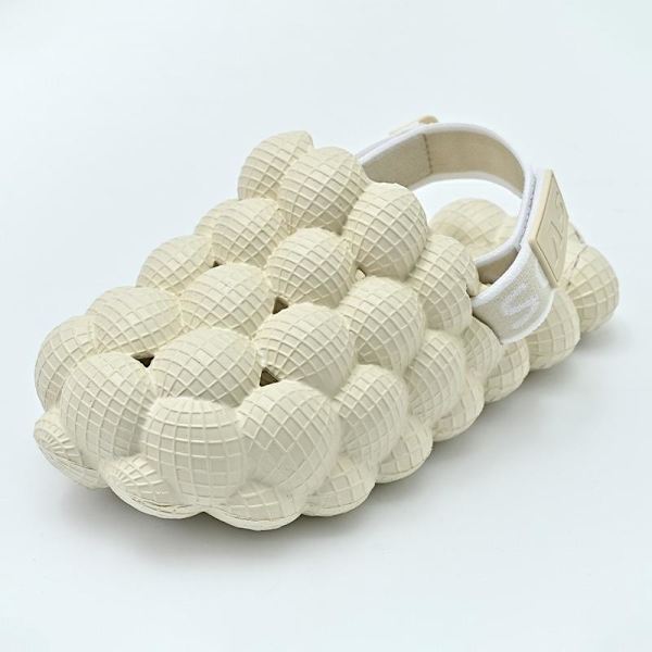mjuka tofflor slider sandaler skor foppatofflor barntofflor fopp aprikos 31/32