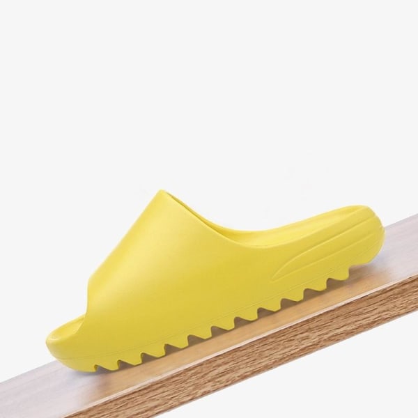 mjuka tofflor slider sandaler skor foppatofflor barntofflor fopp aprikos 190 (innerlängd 19cm)