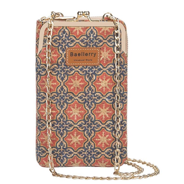 Baellerry Printing Naisten Olkalaukut Vintage Crossbody Laukut Naisten M kuten kuvassa 6 19 cm * 11 cm * 5 cm