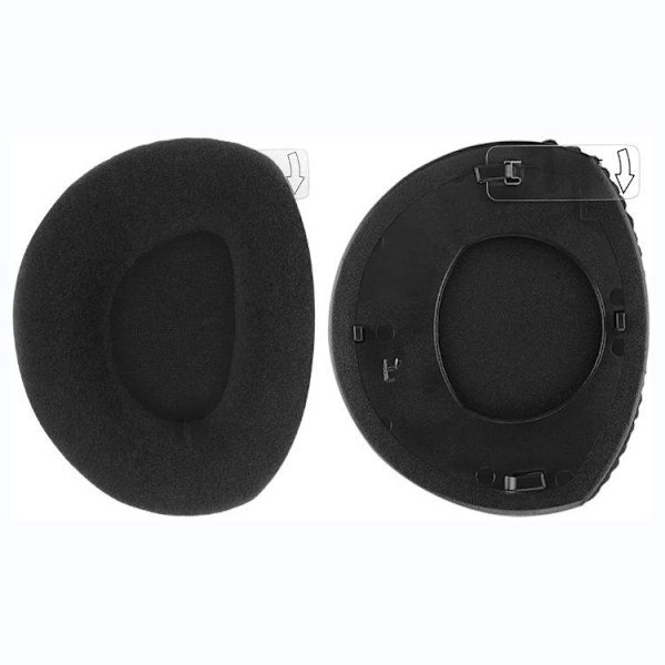 öronkuddar Sennheiser RS160 170 180 HDR180 190 tyg (med ram)
