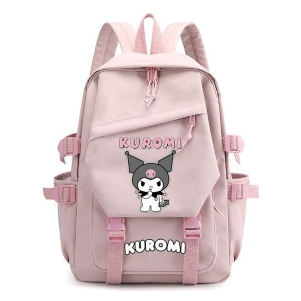 Kuromi ryggsäck barn ryggsäckar ryggväska 1st rosa 2