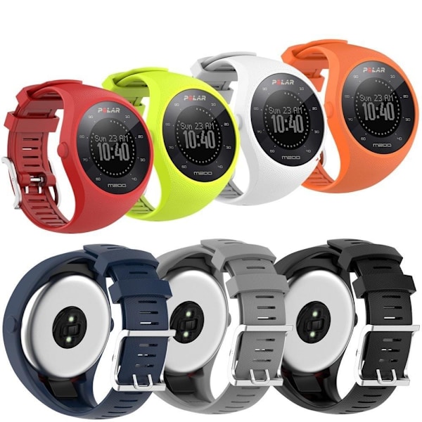 armbånd silikone POLAR M200 grå