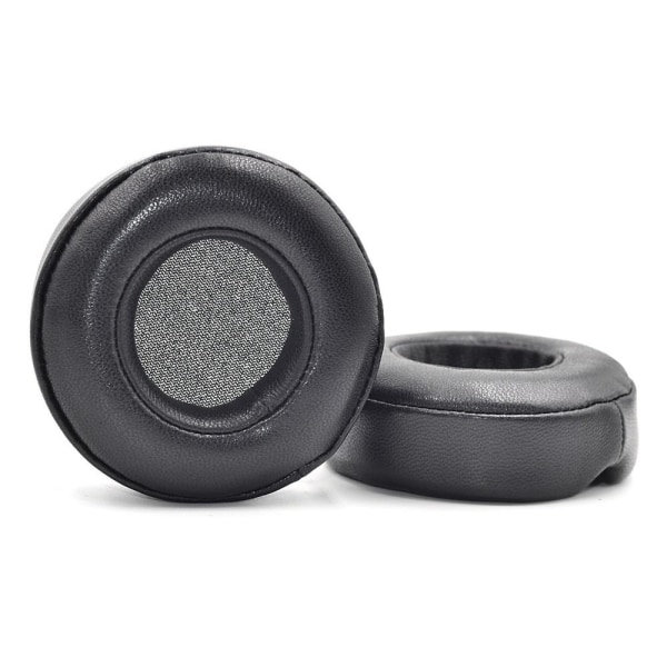 øreputer hodetelefonputer pads for beats MIXR svart lammeskinn