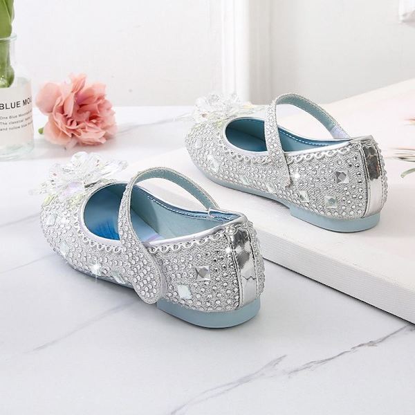 prinsessakengät elsa kengät lasten juhlakengät pinkki 19,5 cm / koko 32