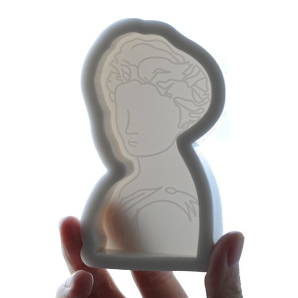 lysforme lys stearinlys gør-det-selv-forme i silikoneform sg33042 pindefigur a