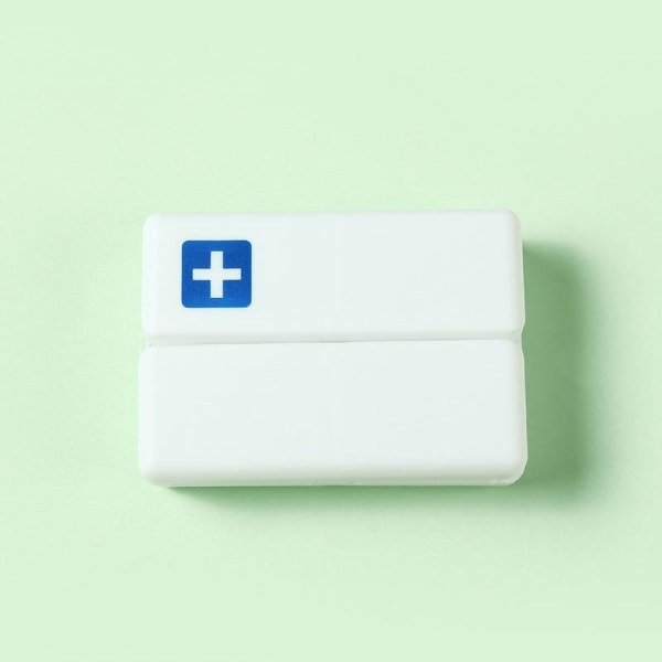 dosesett medisin pilleboks medisindosesett pilleholder dosesett ve blå