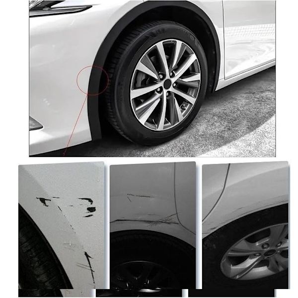 bil tillbehör universal fender för bil hjulbågar wing expander a 4.5CM 4st