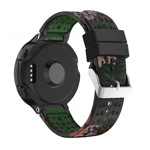 armbånd silikone Garmin Forerunner 220 230 235 620 Approach S20 sort