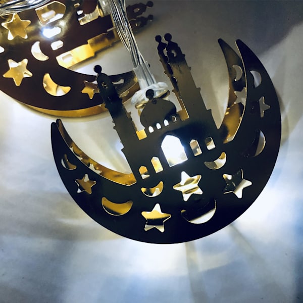 Ramadan eid mubarak dekorasjon led stripe lys Lengde 3m