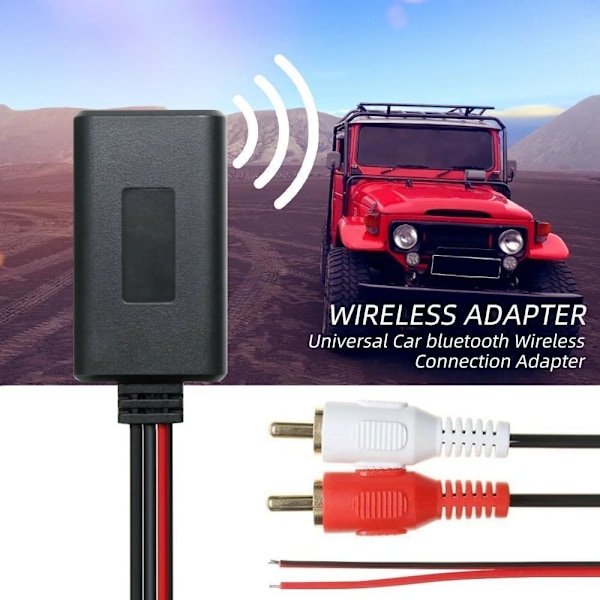 Bluetooth RCA -bil AUX -bilstereoadapteri