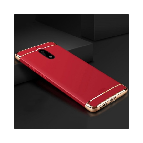 Nokia 6 Mobilskal - Paragraph - Röd abbb | Fyndiq