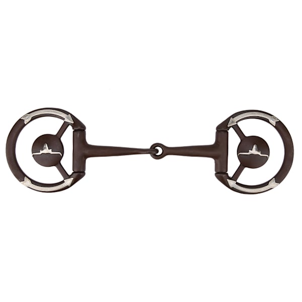 Hestetygge Antik Western Bit w/Gs Trims Munn Med Kobberinnlegg