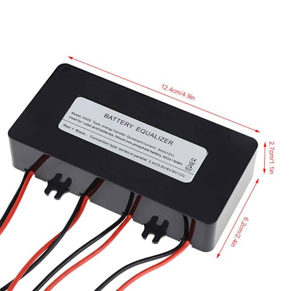 1 stk. 48V solarsystem batteri balancer equalizer til blysyrebatterier HA02 oplader ny