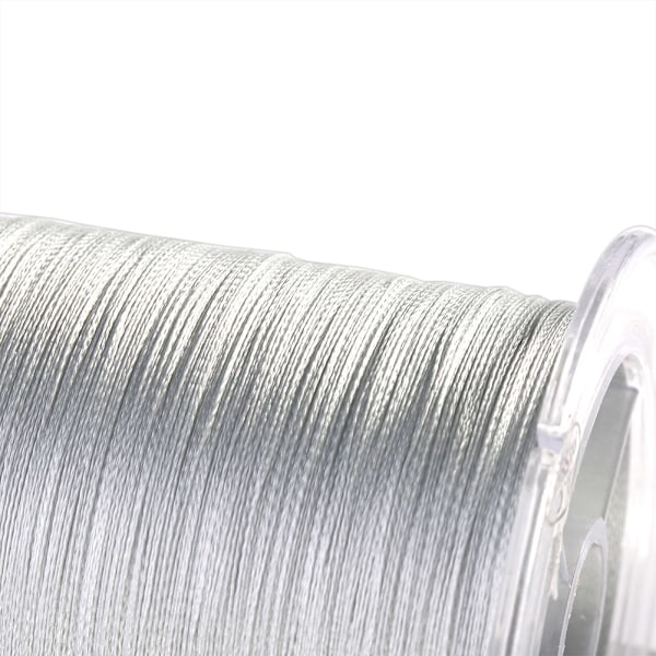 300m PE flettet 4 tråde super stærke fiskesnører Multi-filament fiskesnøre grå (1)