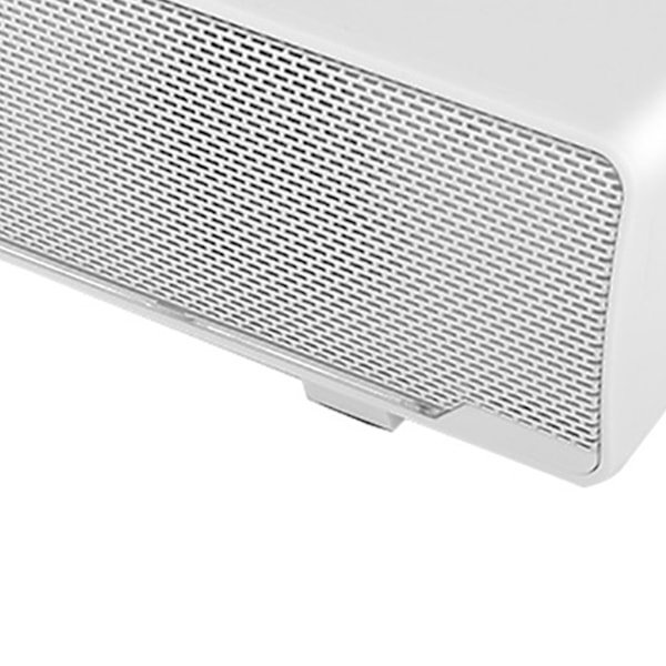 USB-liitäntäinen langallinen stereokaiutin, musiikkisoitin, bassoääni, surround-ääni, 3,5 mm:n tulo PC-puhelimille (valkoinen)
