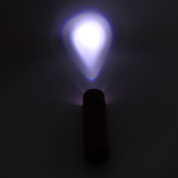 LED-ficklampa väggmonterad hög ljusstyrka batteridriven liten nödficklampa för hotell hem röd
